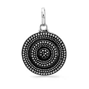 Amed Silver Anhänger von Nusa (Vorderansicht)